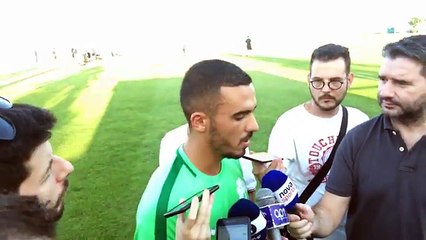 Οι δηλώσεις του Δημήτρη Κουρμπέλη στην πρώτη προπόνηση του Παναθηναϊκού