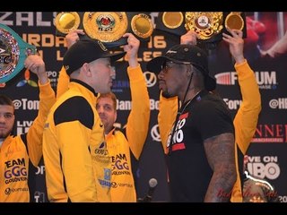 GGG Gennady Golovkin vs Willie Monroe FACE OFF!