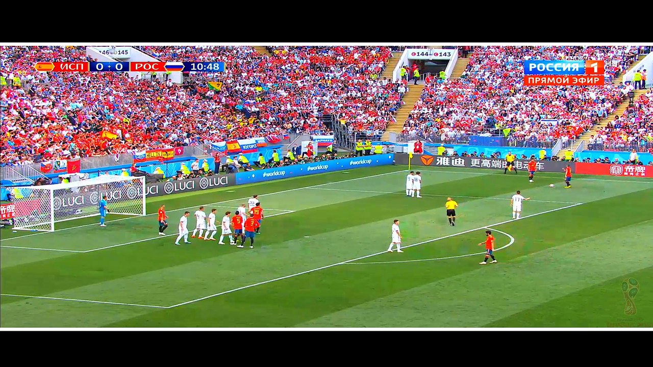Spain X Russia Round 16 1 July 2018 Goals HD 1080p
