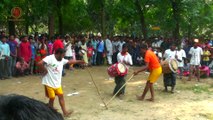 গ্রাম বাংলার ঐতিহ্যবাহী লাঠি খেলা৷Traditional stick game of rural Bengal.........