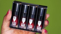 *NEW* PAC Retro Matte Lipstick Mini Review & Swatches | All Shades | Shreya Jain