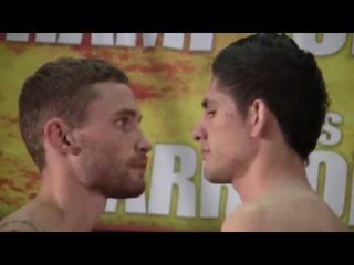 Carl Frampton vs Alejandro Gonzalez FACE OFF @ WEIGH IN