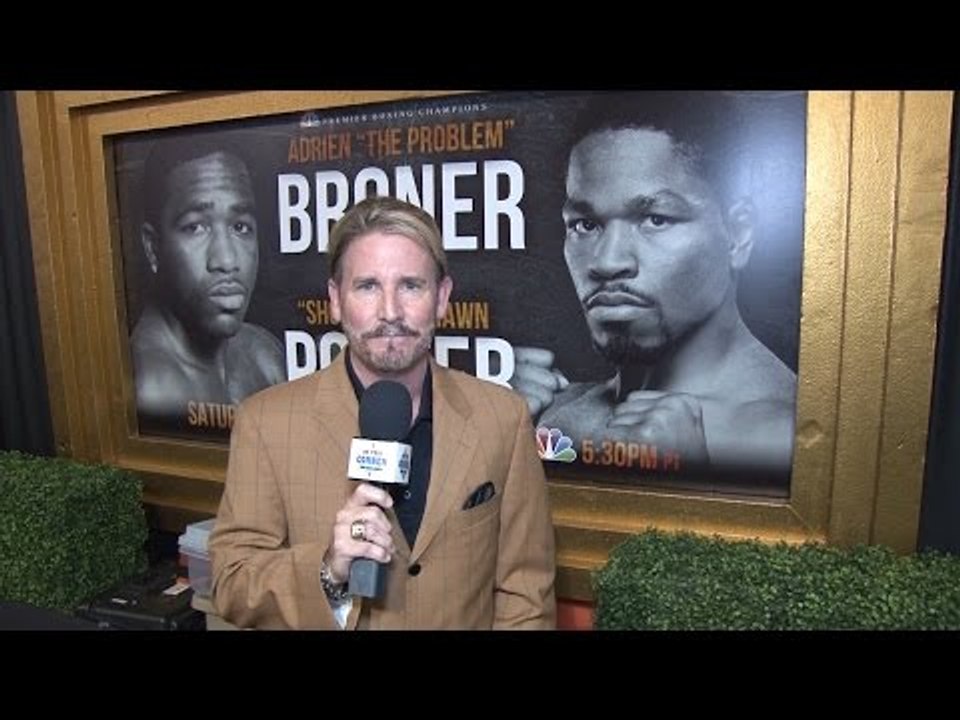 Shawn Porter vs Adrien Broner Saturday on NBC video Dailymotion