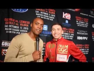 GGG Gennady Golovkin: I looked in David Lemieux eyes, He Is READY!