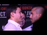 GGG Gennady Golovkin vs David Lemieux - FACE OFF! Los Angeles Press Conference