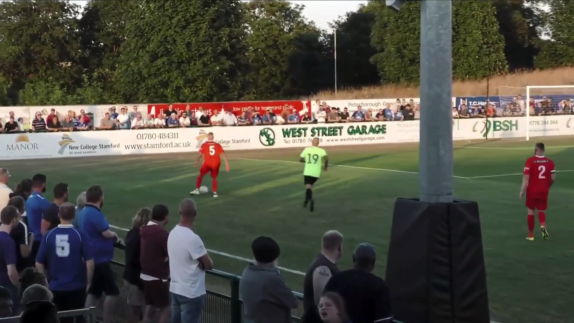 0 2 Mathew Stevens Goal International Club Friendly 04 07 2018