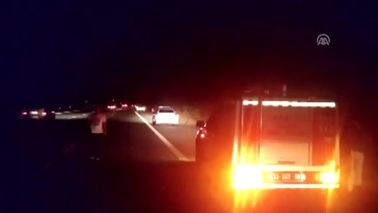 Seyir Halindeki Araç Yandı