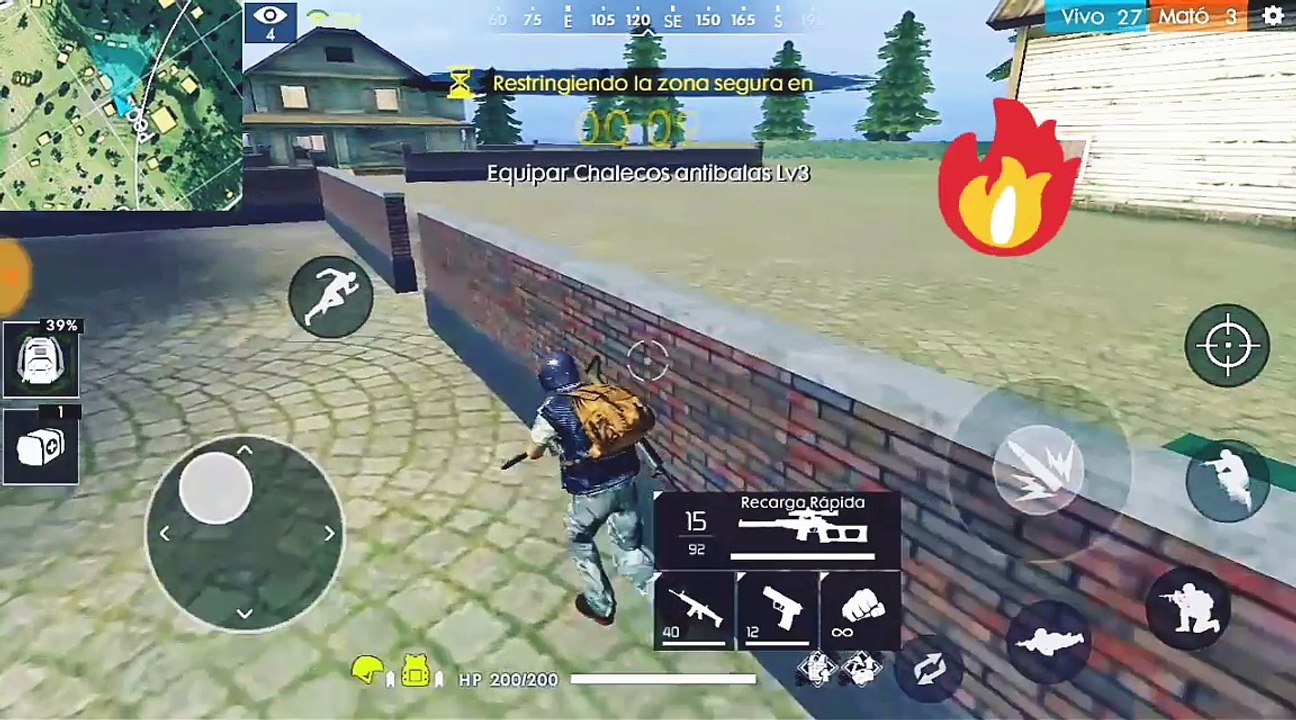 Free Fire ! Disparos y más disparos