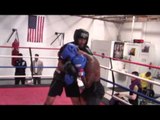 Shane Mosley Jr HURTS RIGHT HAND During Sparring Session!