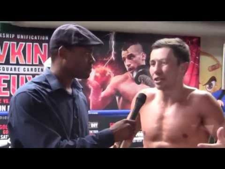 GGG Gennady Golovkin: I'm A Little Scared, I'm Human! Training For STREET FIGHT vs David Lemieux