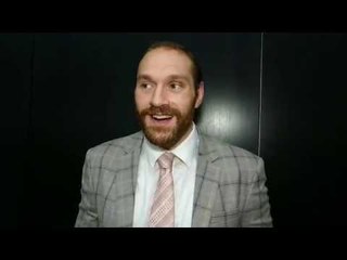 Tyson Fury Interview at The Klitschko vs. Fury media conference