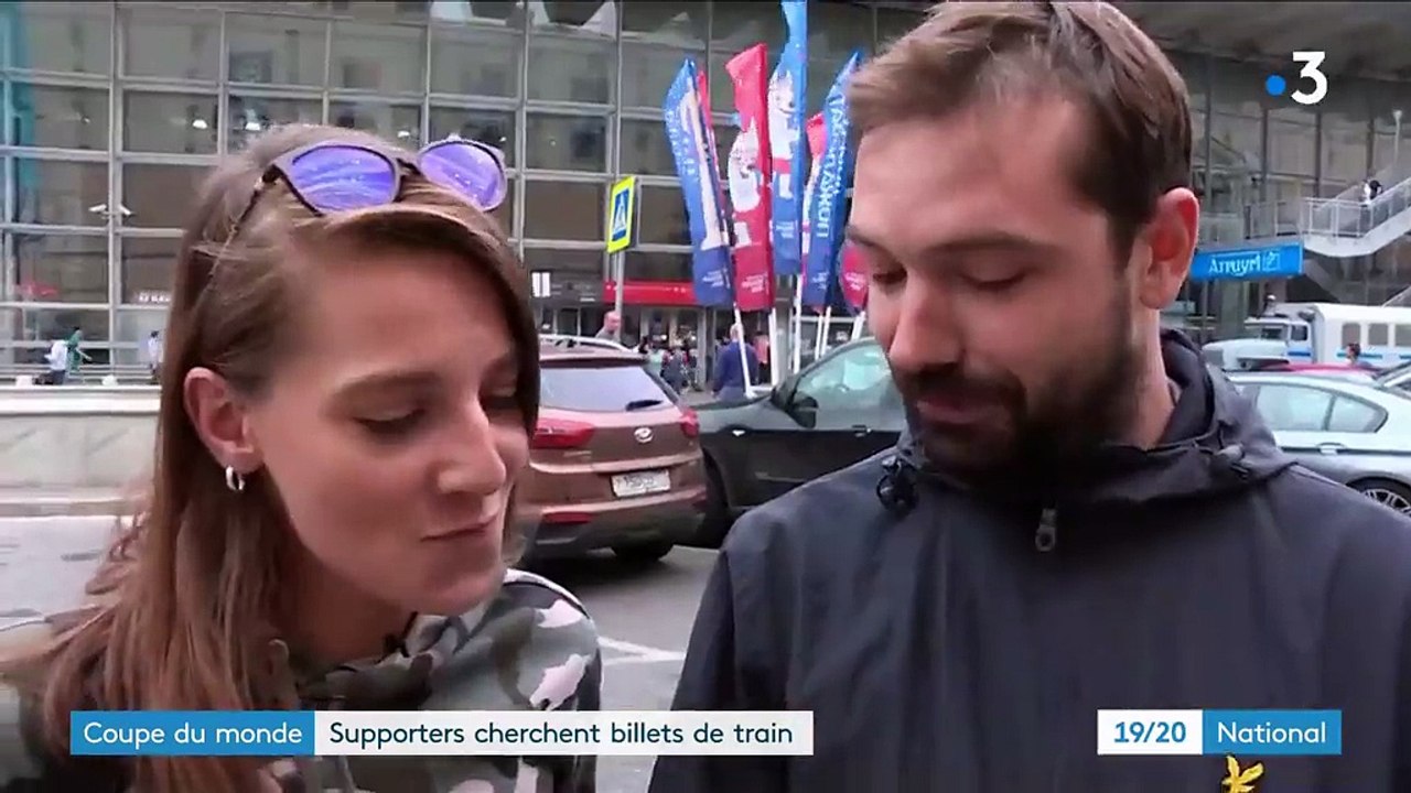 Coupe du monde : supporters cherchent billets de train