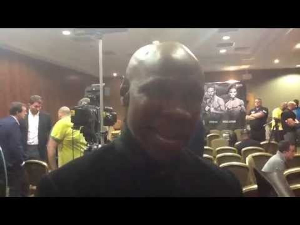 Chris Eubank (English) Talks About Chris Eubank Jr. Working with Adam Booth & Matchroom