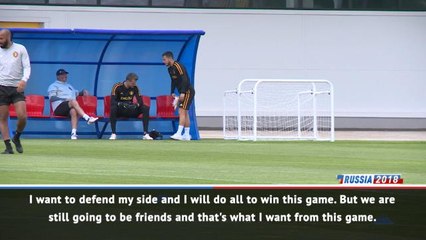 Hazard is my friend, but I'm on this side now - Willian