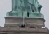 Woman Scales Statue of Liberty on Fourth of July, Sparks Evacuations