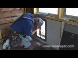 MaxSeal Pet Door Wall Installation | Step 12: Carpet Installation