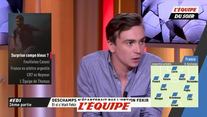 Et si c'était Fekir pour remplacer Matuidi ? - Foot - CM 2018 - Bleus