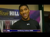 Anthony Joshua takes Questions from British Press