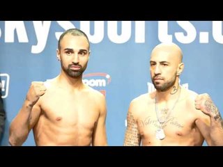 Paulie Malignaggi vs Antonio Moscatiello FACE OFF @ WEIGH IN