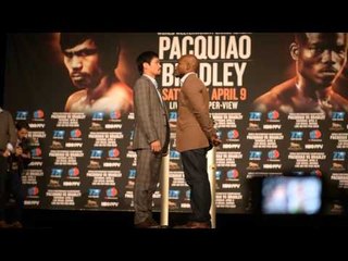 Manny Pacquiao vs Timothy Bradley 3 -  FACE OFF!