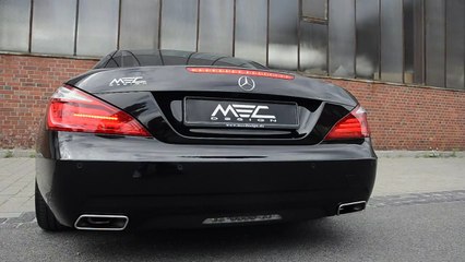 MEC Design Mercedes R231 SL500 Exhaust - Sound Version Earthquake