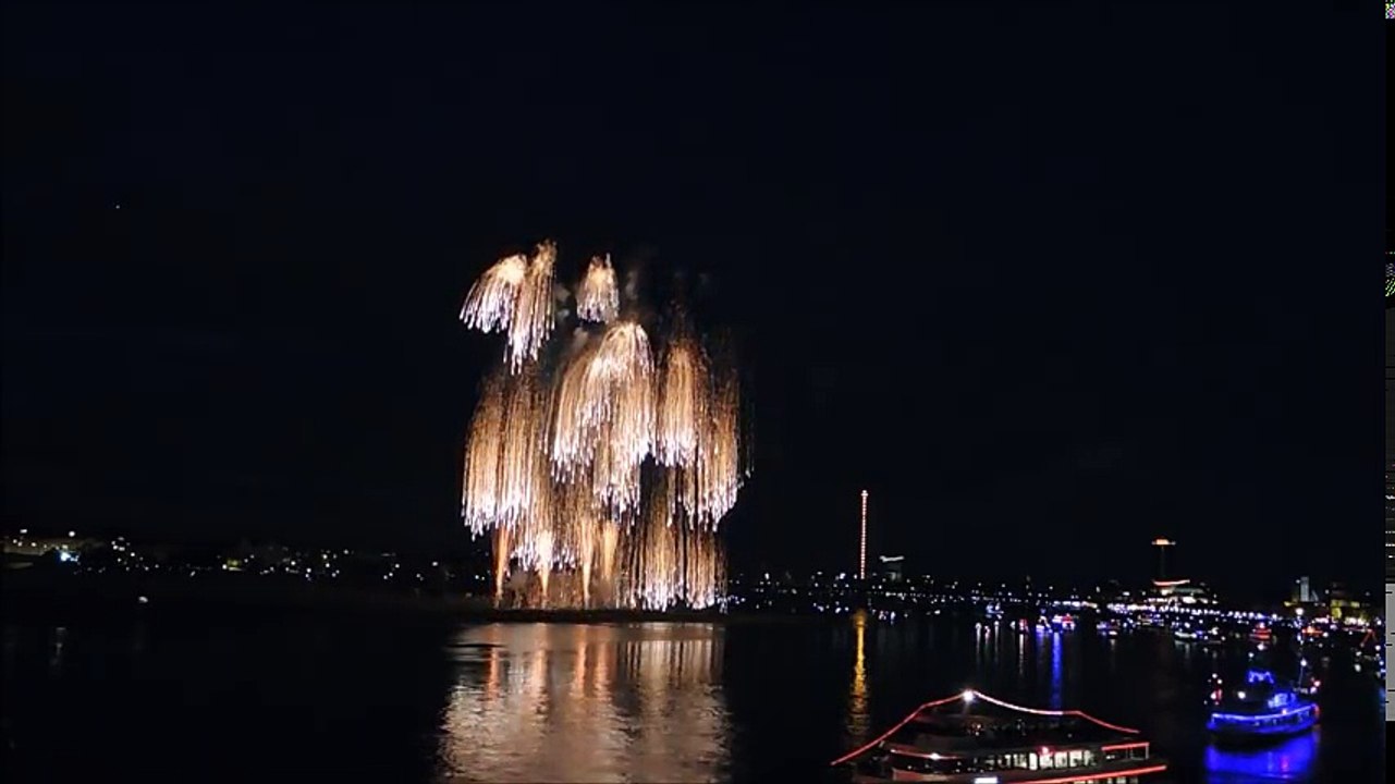 Feuerwerk Japantag 2015