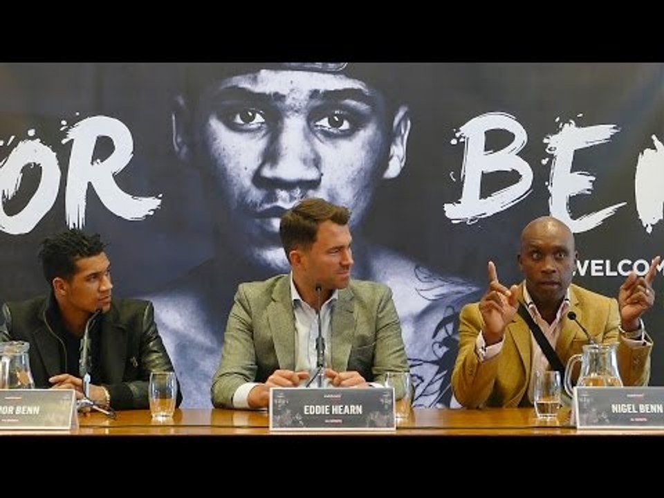 Eddie Hearn & Nigel Benn ANNOUNCE SIGNING of Conner Benn to Machroom Boxing!