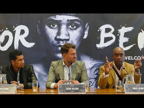Eddie Hearn & Nigel Benn ANNOUNCE SIGNING of Conner Benn to Machroom Boxing!