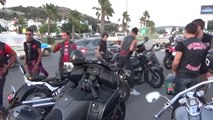 Motosikletliler Çocuk İstismarına Tepki Gösterdi