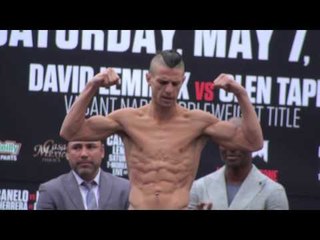 Diego De La Hoya vs Rocco Santomauro - WEIGH IN