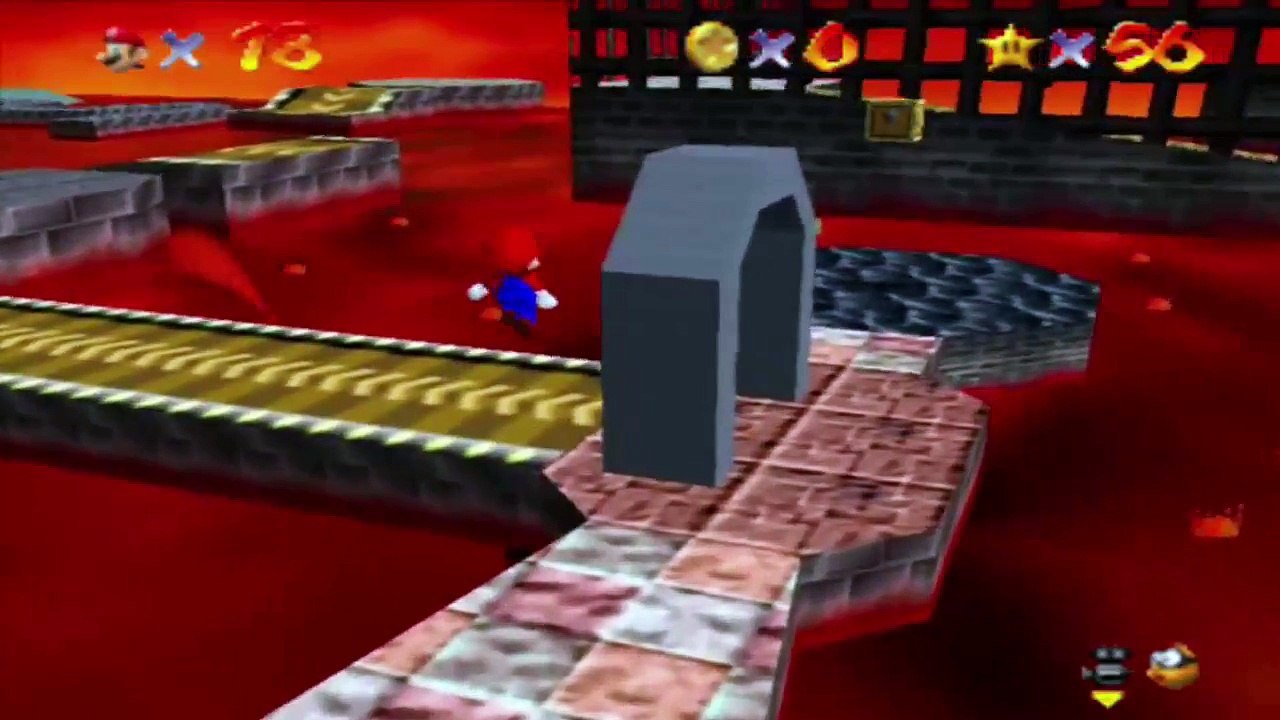 Super Mario 64 - Lava Lagune - Erkunde den Vulkan!