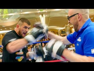 The COBRA 'Arnold Gjergjaj' shows his POISON ON THE PADS