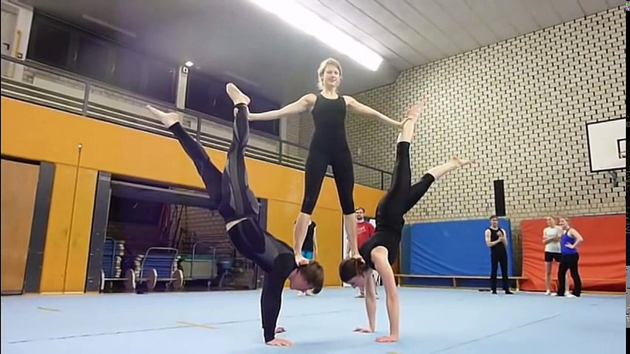 Akrobatik von Jojo 2013 in Münster