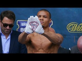 Chris Eubank Jr OVERWEIGHT vs Tom Doran - WEIGH IN
