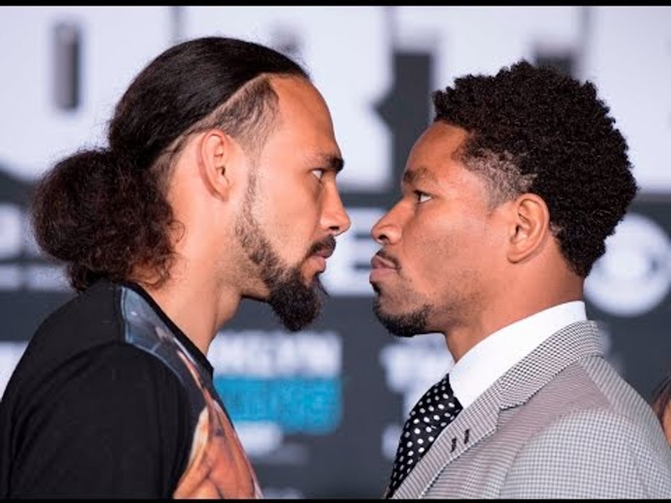 Keith Thurman vs Shawn Porter FACE OFF! video Dailymotion