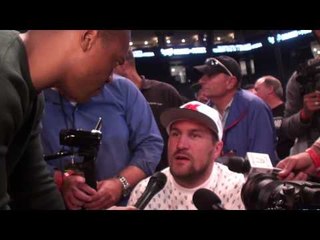 Sergey Kovalev RINGSIDE Post Fight - Andre Ward vs Alexander Brand