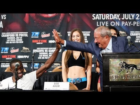 Terence Crawford vs Viktor Postol - FINAL PRESS CONFERENCE