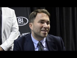 Eddie Hearn TALKS TO NY MEDIA - Gennady "GGG" Golovkin vs Kell Brook