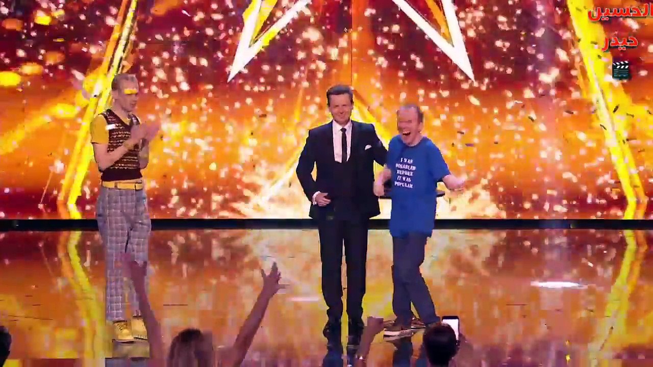 لحظة اعلان الفائز في برنامج المواهب البريطاني 2018   the winner of britains got talent 2018