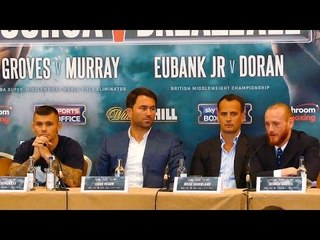 George Groves vs Martin Murray - TRASH TALK Press Conference!