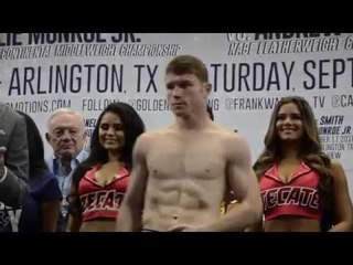 Canelo Alvarez vs Liam Smith - WEIGH IN!!