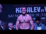 Andre Ward vs Sergey Kovalev - WEIGH IN!!!