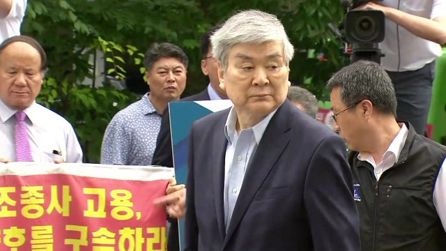 '횡령·배임 혐의' 조양호 회장, 영장 심사 / YTN