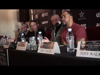 Miguel Cotto vs James Kirkland - ANNOUNCEMENT PRESS CONFERENCE