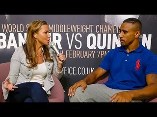 Renold Quinlan "THEY ARE GOING TO GET A SHOCK"  vs Chris Eubank
