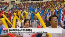 Inter-Korean basketball friendlies held in Pyongyang for first time in 15 years