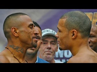 Chris Eubank Jr v Renold Quinlan Face Off & Weigh In | London