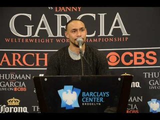 Keith Thurman WINS SPLIT DECISION vs Danny Garcia Post Fight Press Conference Part 2