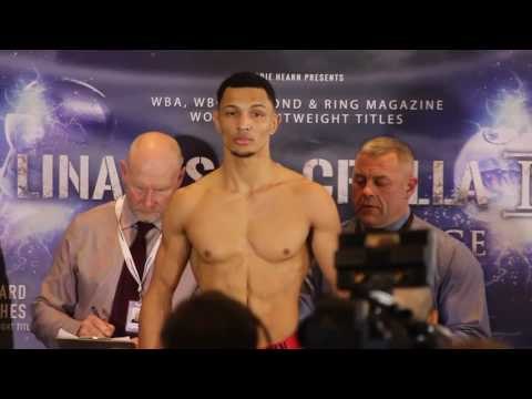 MARCUS MORRISON v JASON WELBORN - OFFICIAL WEIGH IN