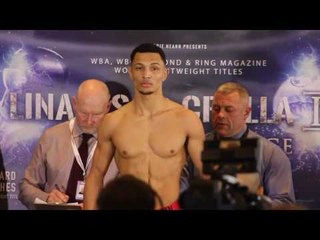 MARCUS MORRISON v JASON WELBORN - OFFICIAL WEIGH IN